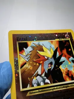 Entei 34 Holo Black Star Promo LP-MP Pokemon TCG - Image 3