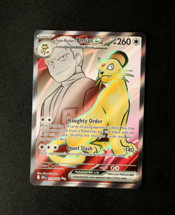 Pokemon Card - Team Rocket's Persian EX 219/182 Destined Rivals Ultra Rare - NM⭐ - Image 1