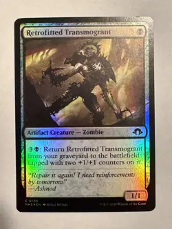 MTG Retrofitted Transmogrant Modern Horizons 3 #0106 FOIL Common MH3 NM/M - Image 1