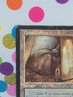 Cabal Coffers - Torment - Uncommon Land - Magic the Gathering - 2002 - Image 2