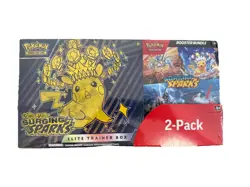 Pokemon TCG Scarlet &Violet Surging Sparks Elite Trainer box + Booster Bundle - Image 1