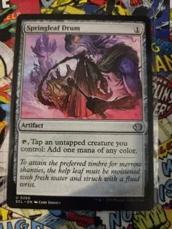 Mtg. Springleaf Drum. Lorwyn Eclipsed. Pack Fresh - Image 1