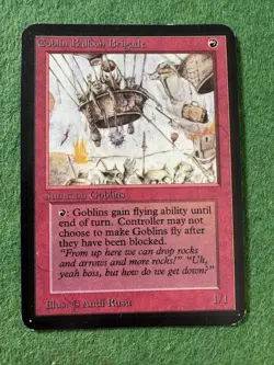 Goblin Balloon Brigade—ALPHA (1993) Magic The Gathering (ID PV024) - Image 1