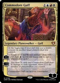Commodore Guff - Foil CM NM MTG - Image 1