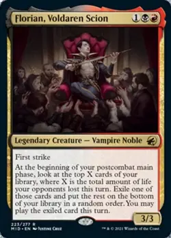 Florian, Voldaren Scion - Foil MID NM MTG - Image 1