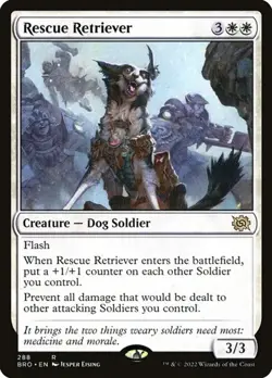 Rescue Retriever - Foil BRO NM MTG - Image 1