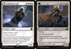 Enduring Angel // Angelic Enforcer - Foil MID NM MTG - Image 1