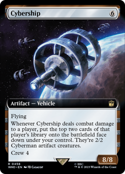 MTG - Cybership (Extended Art) [Doctor Who] - Image 1