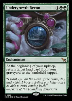 Undergrowth Recon - Foil MKM NM MTG - Image 1