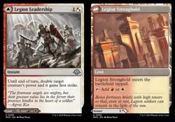 Legion Leadership // Legion Stronghold - Foil MH3 NM MTG - Image 1