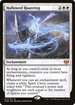 Hallowed Haunting - Foil VOW NM MTG - Image 1