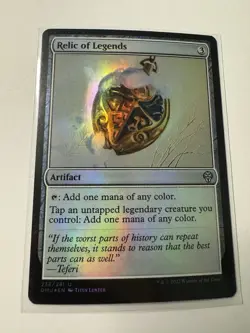 Relic of Legends (FOIL) ✅ Dominaria United ✅ Magic (mtg) - Image 1