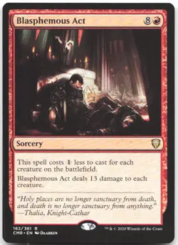 Blasphemous Act R Commander Legends 162 LP - Image 1