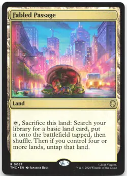 Fabled Passage R Commander: Teenage Mutant Ninja Turtles 67 NM - Image 1