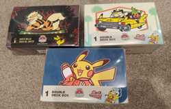 Pokemon World Championships 2025 Anaheim Deck boxes 3 Set Arcanine Pikachu - Image 1