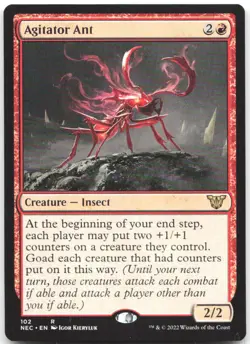 Agitator Ant R Commander: Kamigawa: Neon Dynasty 102 LP - Image 1