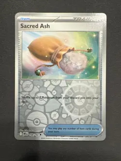 Sacred Ash 168/182 Reverse Holo Pokemon TCG: Destined Rivals Near Mint (NM) - Image 1