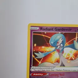 Pokemon 069/196 Card Radiant Gardevoir Lost Origin Holo Rare Near Mint - Image 2