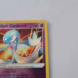 Pokemon 069/196 Card Radiant Gardevoir Lost Origin Holo Rare Near Mint - Image 3