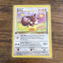 Pokemon TCG Eevee Jungle 1st Edition Card 51/64, Regular, Beautiful (See photos) - Image 1