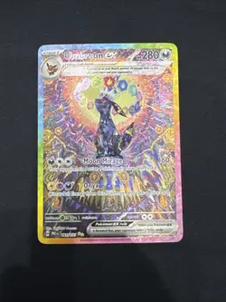 Umbreon ex 161 Pokemon Prismatic Evolutions Special Illustration Rare Mint - Image 1
