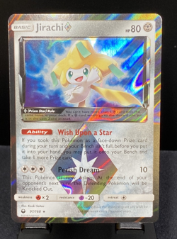 Jirachi Prism Star 97/168 Prism Rare SM - Celestial Storm NM - Pokemon TCG - Image 1