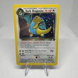 Pokemon Dark Dragonite Holo Rare Team Rockets Set 5/82 Near Mint NM - Image 1