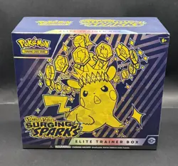 Pokemon - Surging Sparks - ETB Elite Trainer Box - New And Sealed - Image 1