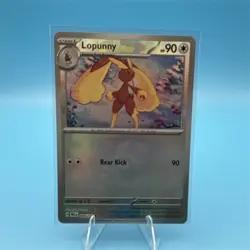 Lopunny 84/131 Master Ball Pokemon Prismatic Evolutions NM - Image 1