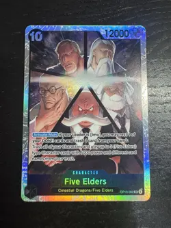 Five Elders OP13-082 SR ENG CARRYING ON HIS WILL ONE PIECE - Image 1
