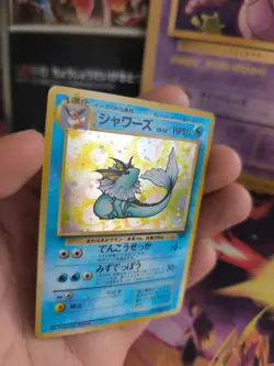 Pokemon Karte Card Aquana Vaporeon Jungle Dschungel Holo Wotc japanese Exc - Image 2