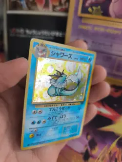Pokemon Karte Card Aquana Vaporeon Jungle Dschungel Holo Wotc japanese Exc - Image 3