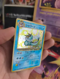 Pokemon Karte Card Aquana Vaporeon Jungle Dschungel Holo Wotc japanese Exc - Image 4