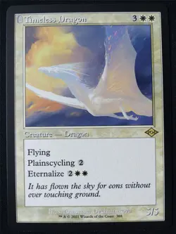 Timeless Dragon Retro - MH2 - Mtg Card #1M6 - Image 1