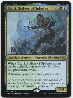 Ezuri, Stalker of Spheres *Foil* PRE 201 NM - Image 1
