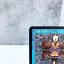 Magic the Gathering Time Warp Tempest Rare Blue Sorcery MTG - Image 2