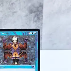 Magic the Gathering Time Warp Tempest Rare Blue Sorcery MTG - Image 3