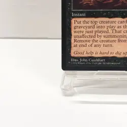 Magic the Gathering Shallow Grave Mirage 1996 Instant Card Japan - Image 4