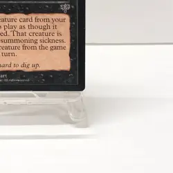 Magic the Gathering Shallow Grave Mirage 1996 Instant Card Japan - Image 5