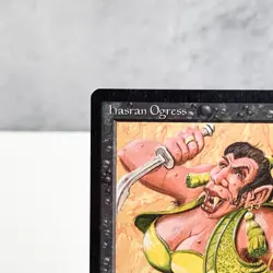 MTG Hasran Ogress Arabian Nights English Vintage Card Black 1993 WotC from Japan - Image 2