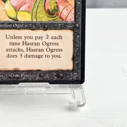 MTG Hasran Ogress Arabian Nights English Vintage Card Black 1993 WotC from Japan - Image 5