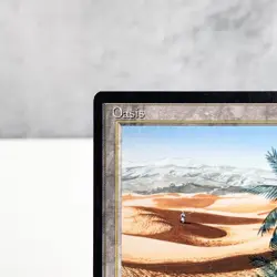 MTG Oasis Arabian Nights 1993 Land Vintage Magic the Gathering - Image 2