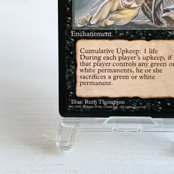 MTG Dystopia Alliances Black Enchantment Uncommon Old Frame Ruth Thompson Magic - Image 4