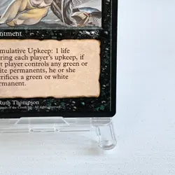 MTG Dystopia Alliances Black Enchantment Uncommon Old Frame Ruth Thompson Magic - Image 5