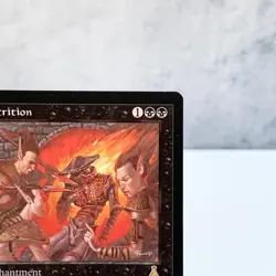 MTG Attrition Urza’s Destiny Rare Black Enchantment Old Frame English Japan - Image 3