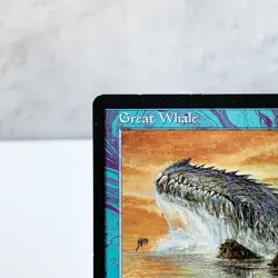 MTG Great Whale Urza's Saga Card CCG TCG Blue Creature English WotC from Japan - Image 2