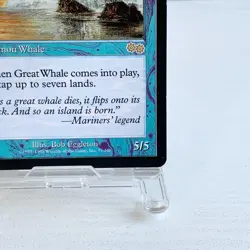 MTG Great Whale Urza's Saga Card CCG TCG Blue Creature English WotC from Japan - Image 5