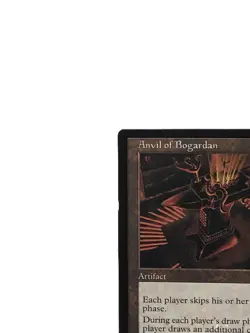 Magic The Gathering Alliances Anvil of Bogardan Artifact Rare Vintage Japan - Image 2