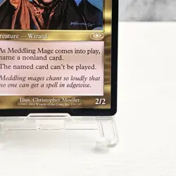 MTG Meddling Mage Odyssey Creature Wizard Card English - Image 5