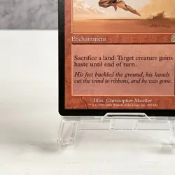 MTG Need for Speed Odyssey Enchantment Card English - Image 4